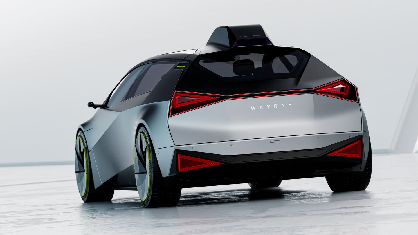 WayRay | WayRay unveiled the world's first Metaverse on Wheels